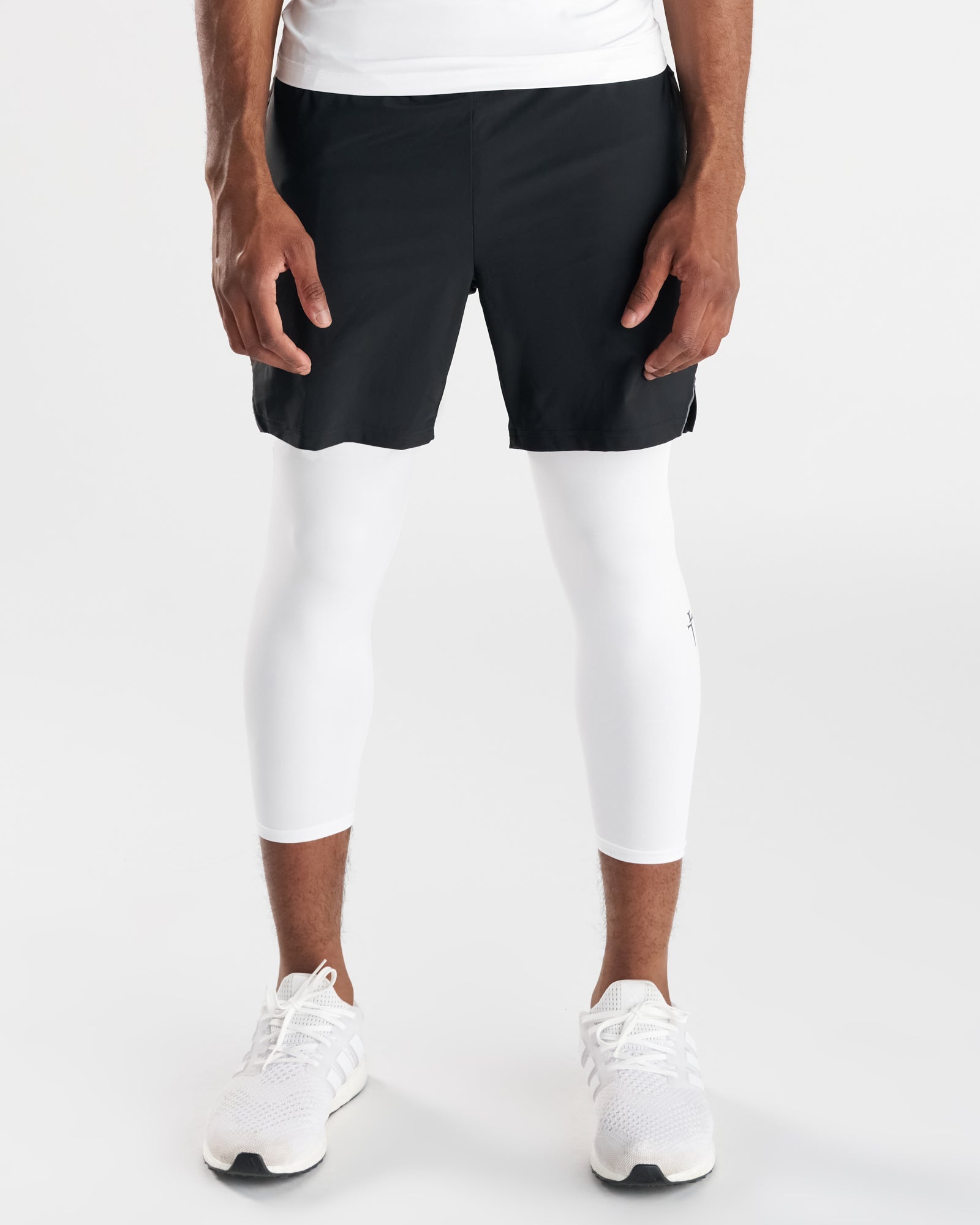 Baselayer 3/4 Length Legging - White