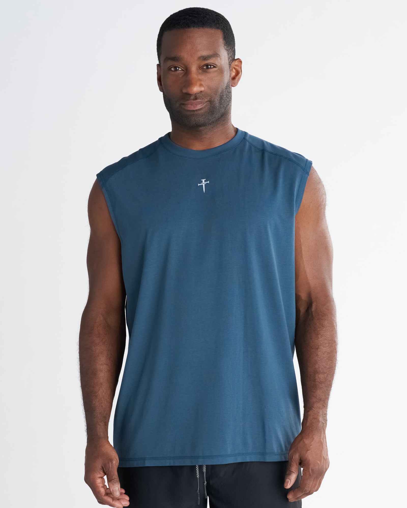 Core Raglan Cutoff - Midnight Navy