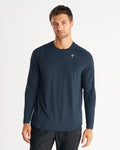 Aion-Lite™ Long Sleeve "Cross" - Midnight Navy
