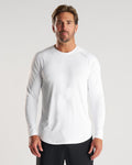 Aion-Lite™ Long Sleeve "Three Nails" - White