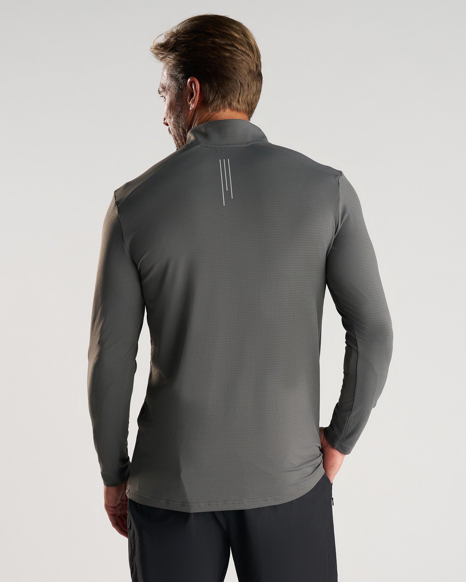 Aion-Lite™ Quarter Zip - Space Grey