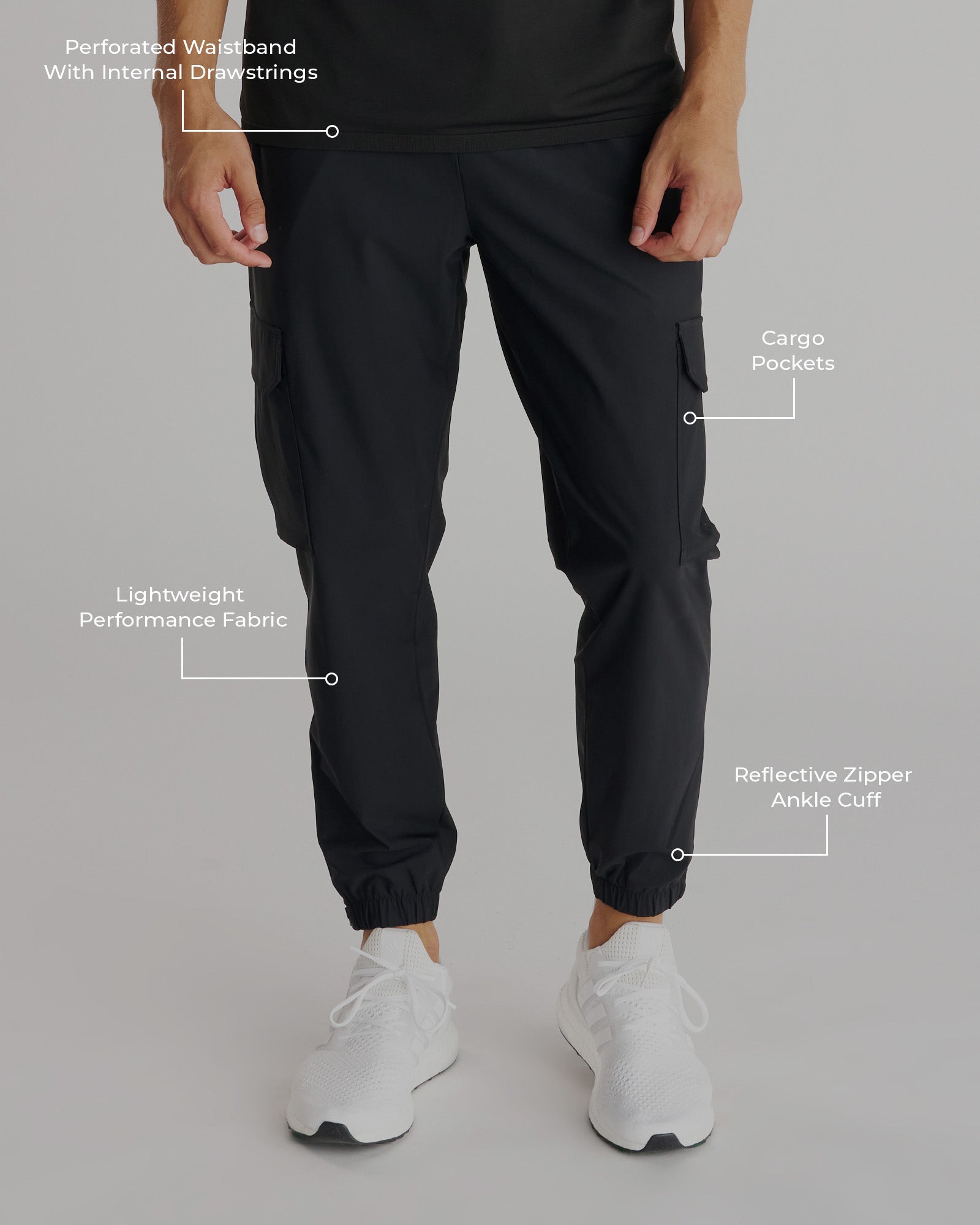 Vapor-Lite™ Cargo Jogger - Black